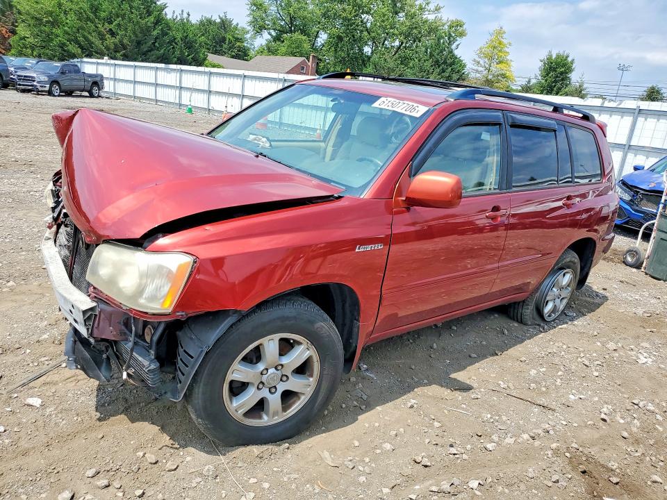 61507706 :رقم المزاد ، JTEHF21A120049565 vin ، 2002 Toyota Highlander مزاد بيع