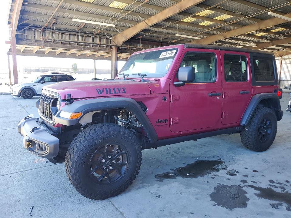 Aukcja sprzedaży 2024 Jeep Wrangler, vin: 1C4PJXDN2RW345809, numer aukcji: 63209126