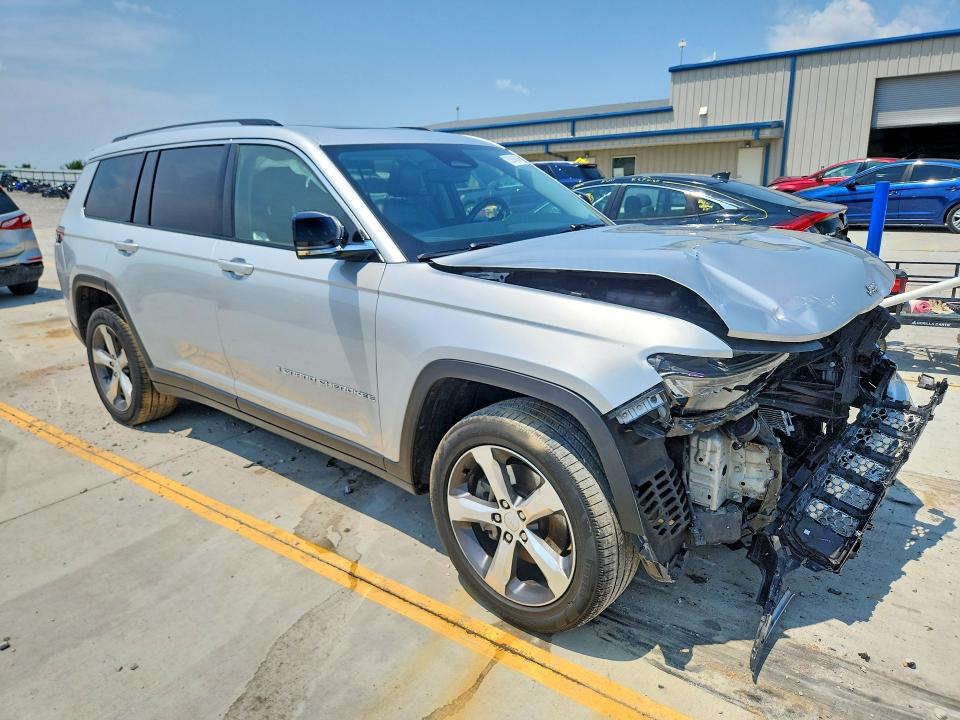 62914516 :رقم المزاد ، 1C4RJKBG8M8107444 vin ، 2021 Jeep Grand Cherokee مزاد بيع