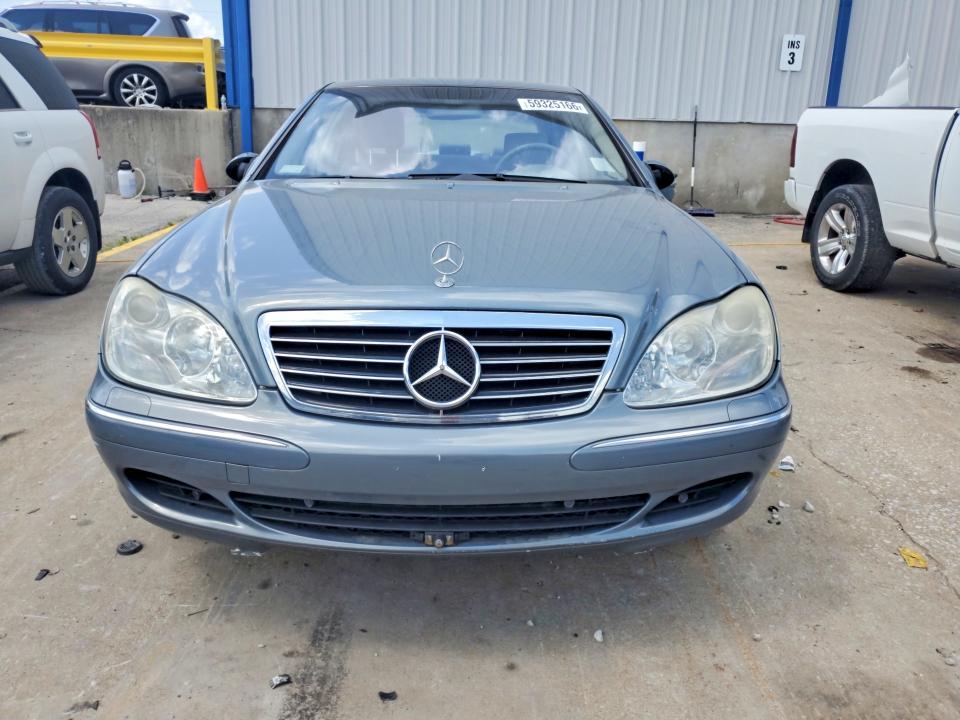59325166 :رقم المزاد ، WDBNG83J24A405103 vin ، 2004 Mercedes-benz S مزاد بيع