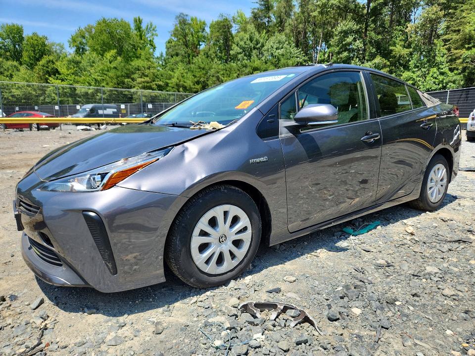 Aukcja sprzedaży 2019 Toyota Prius, vin: JTDKARFU9K3072904, numer aukcji: 59167396