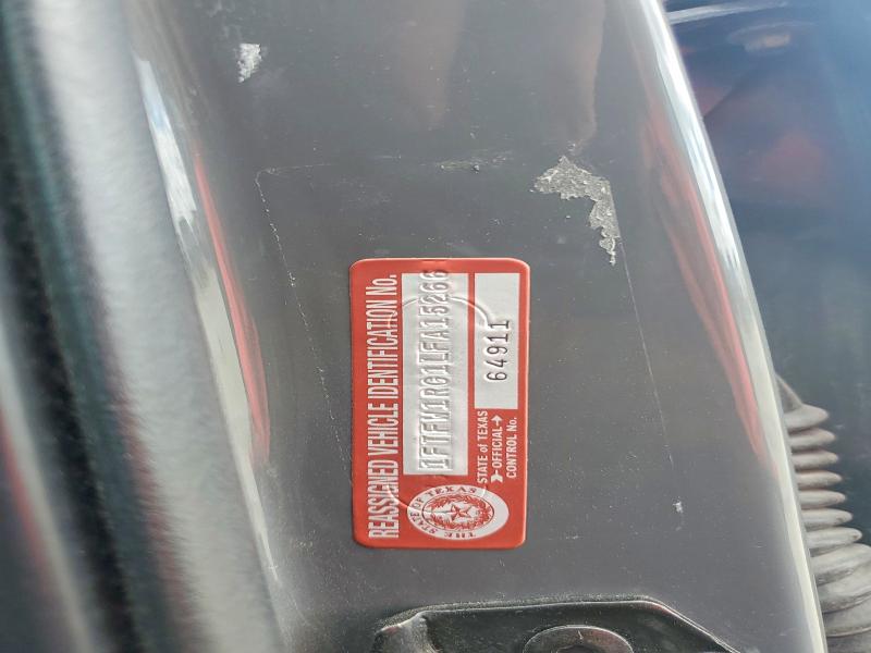 2020 Ford F150 მანქანა იყიდება აუქციონზე, vin: 1FTFW1RG1LFA15266, აუქციონის ნომერი: 62188316