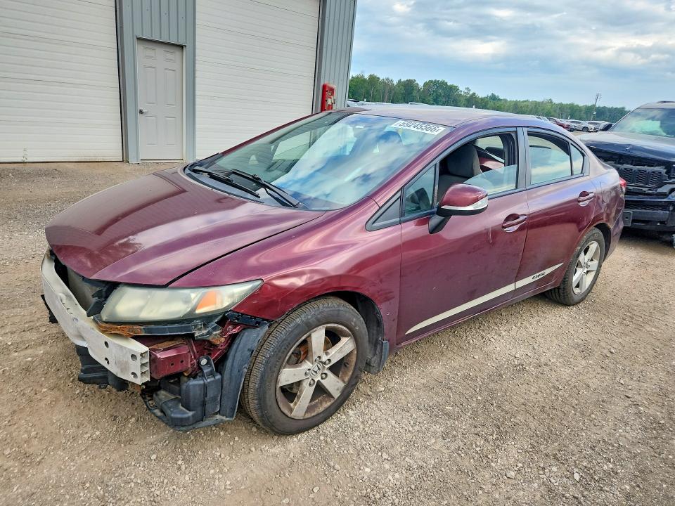 Продажа на аукционе авто 2013 Honda Civic, vin: 2HGFB2F44DH000581, номер лота: 59245566