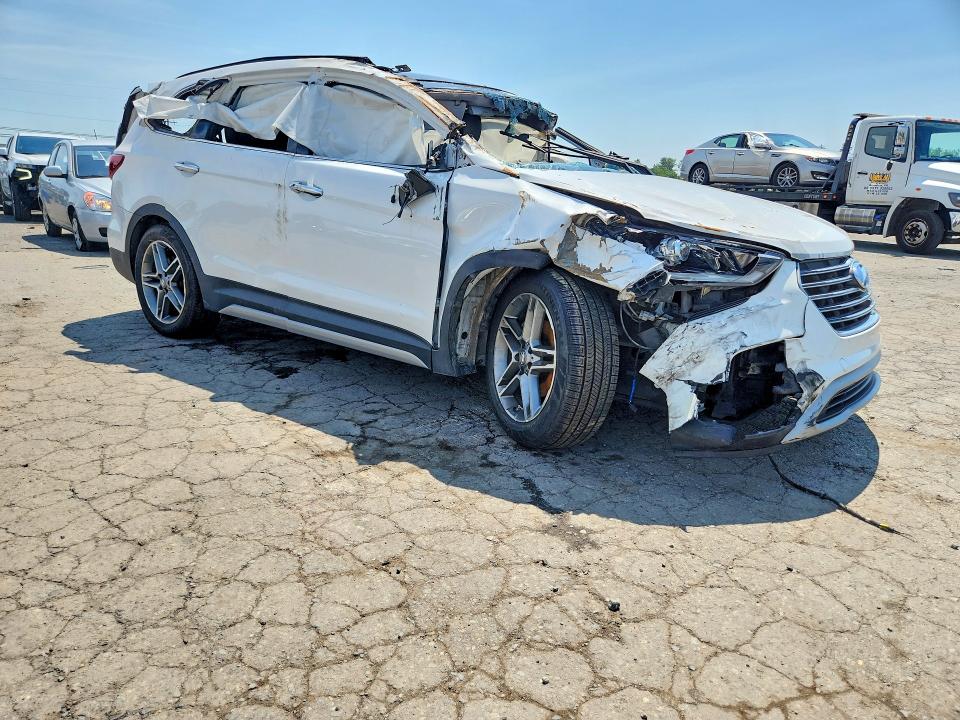 61003966 :رقم المزاد ، KM8SRDHF2HU167216 vin ، 2017 Hyundai Santa Fe مزاد بيع