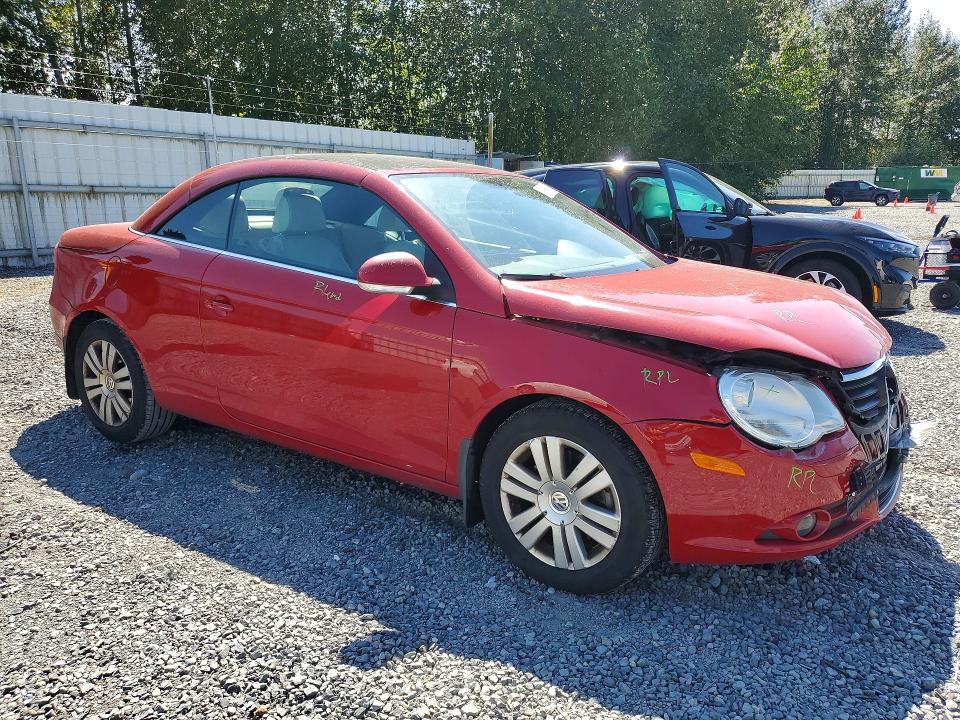 2007 Volkswagen Eos მანქანა იყიდება აუქციონზე, vin: WVWBA71F47V048616, აუქციონის ნომერი: 60161426