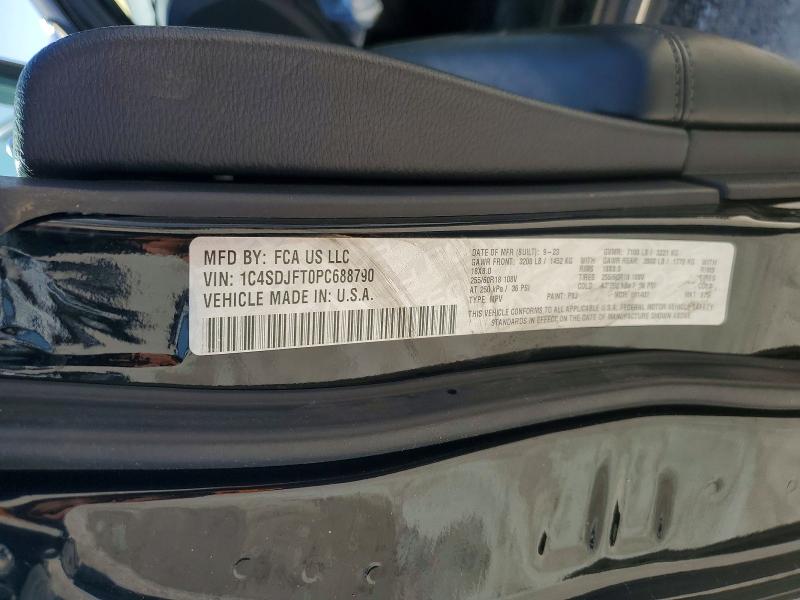 Aukcja sprzedaży 2023 Dodge Durango, vin: 1C4SDJFT0PC688790, numer aukcji: 62034176