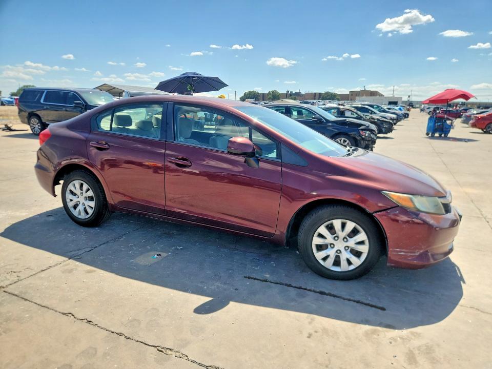 Продаж на аукціоні авто 2012 Honda Civic, vin: 19XFB2F57CE089404, номер лоту: 60801086