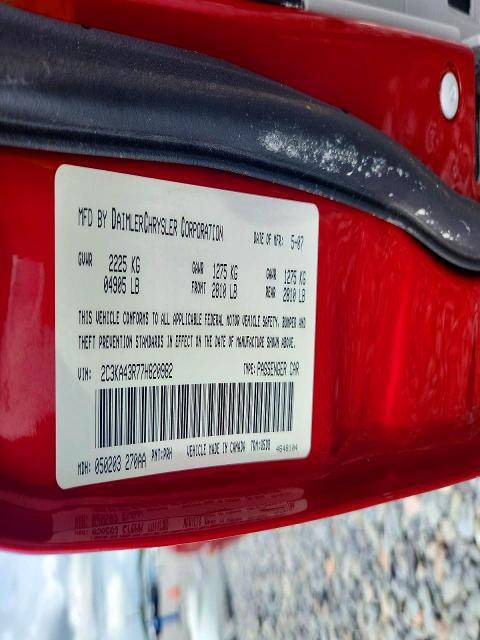 2007 Chrysler 300 მანქანა იყიდება აუქციონზე, vin: 2C3KA43R77H820982, აუქციონის ნომერი: 63112976