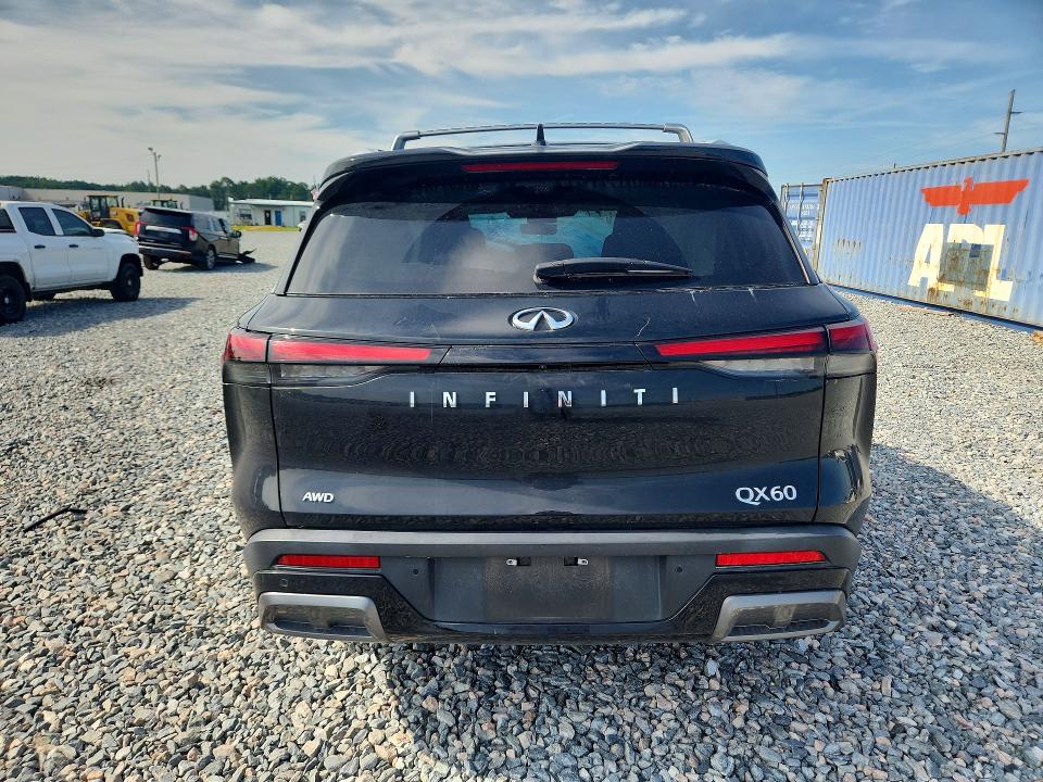 2024 Infiniti Qx60 მანქანა იყიდება აუქციონზე, vin: 5N1DL1GS1RC331585, აუქციონის ნომერი: 60783176
