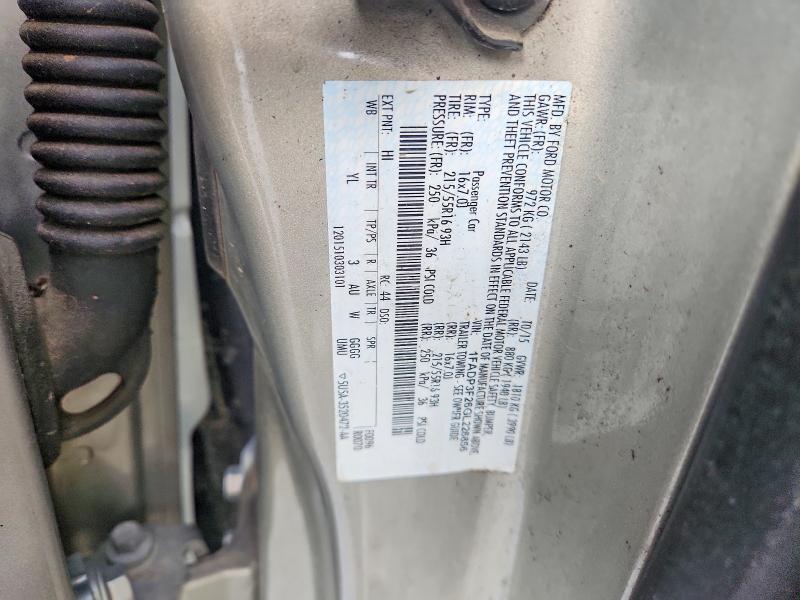 2016 Ford Focus მანქანა იყიდება აუქციონზე, vin: 1FADP3F26GL226856, აუქციონის ნომერი: 61371626
