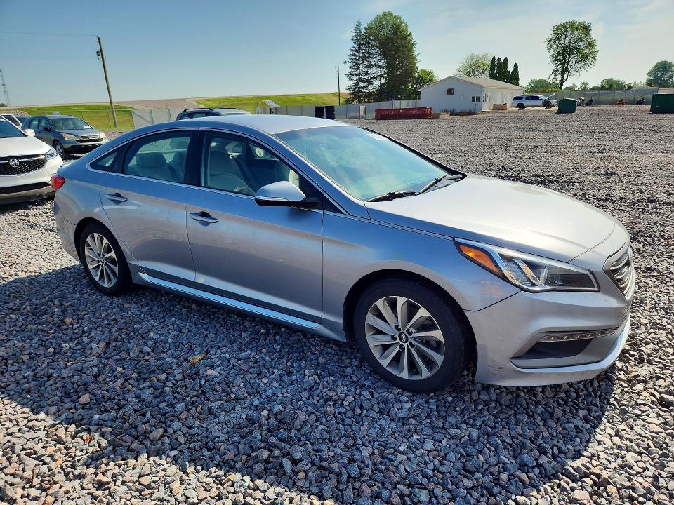 2017 Hyundai Sonata მანქანა იყიდება აუქციონზე, vin: 5NPE34AF4HH558424, აუქციონის ნომერი: 59272716
