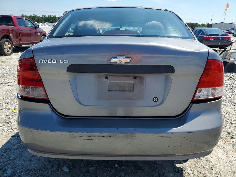 61308686 :رقم المزاد ، KL1TD56626B642881 vin ، 2006 Chevrolet Aveo مزاد بيع