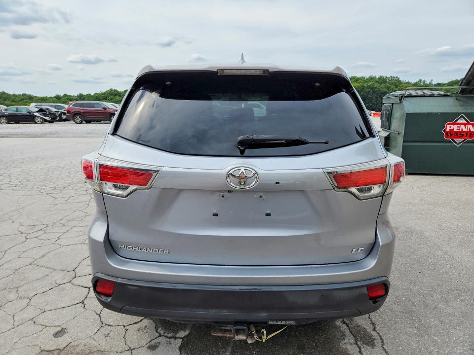 Продажа на аукционе авто 2014 Toyota Highlander, vin: 5TDZKRFH9ES023218, номер лота: 62475236