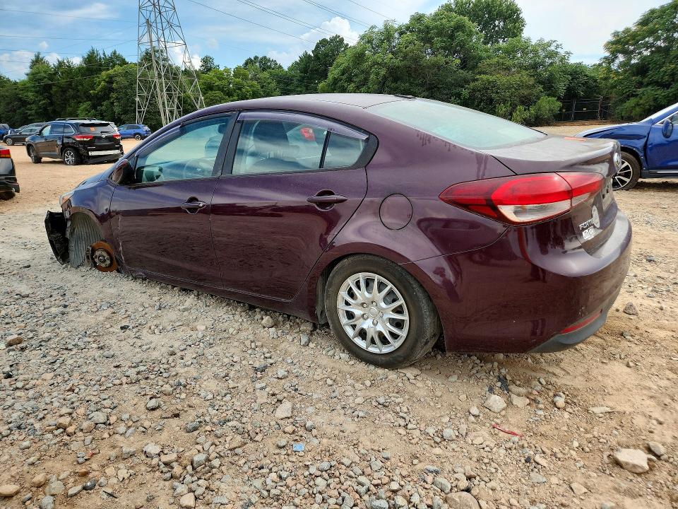 61724926 :رقم المزاد ، 3KPFK4A74HE148517 vin ، 2017 Kia Forte مزاد بيع