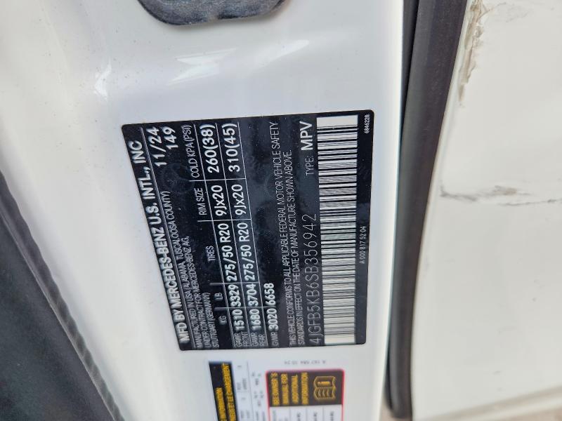Продажа на аукционе авто 2025 Mercedes-benz Gle, vin: 4JGFB5KB6SB356942, номер лота: 60813806