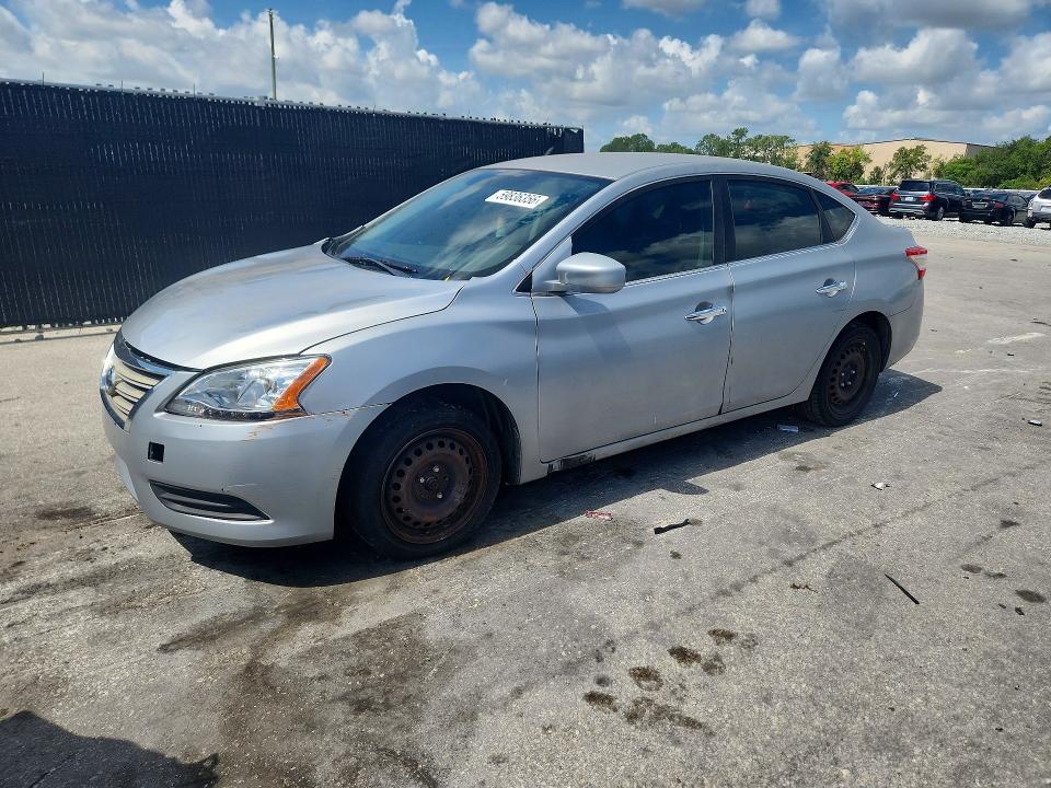 Продажа на аукционе авто 2014 Nissan Sentra, vin: 3N1AB7AP5EL617863, номер лота: 59836356
