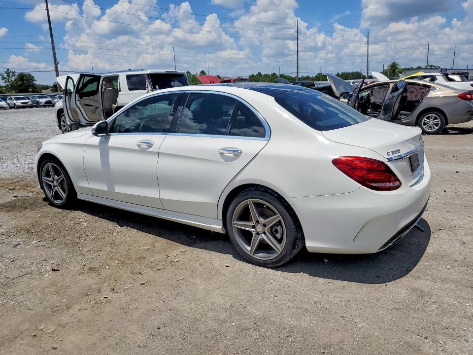 2016 Mercedes-benz C მანქანა იყიდება აუქციონზე, vin: WDDWF4KBXGR130345, აუქციონის ნომერი: 61177776