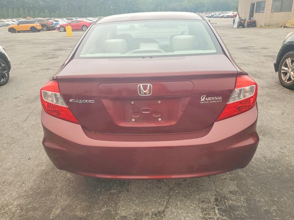 2012 Honda Civic მანქანა იყიდება აუქციონზე, vin: 2HGFB2F54CH512638, აუქციონის ნომერი: 60847946