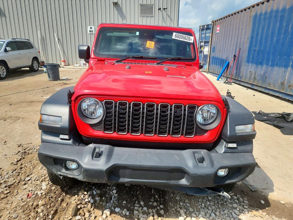 60006626 :رقم المزاد ، 1C4PJXKN8RW274537 vin ، 2024 Jeep Wrangler مزاد بيع