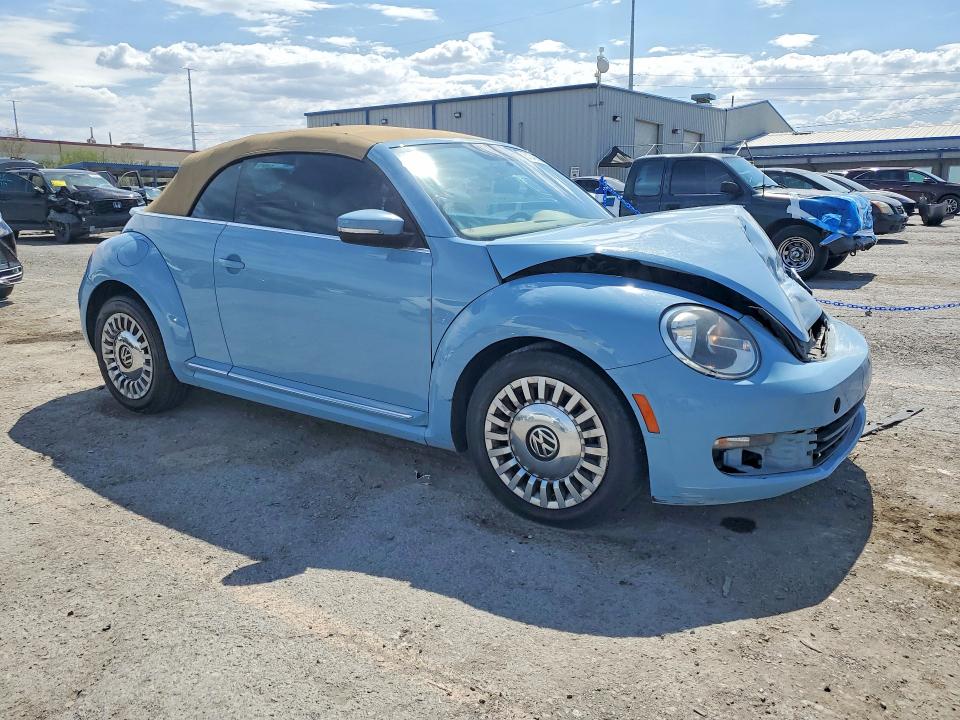 2015 Volkswagen Beetle მანქანა იყიდება აუქციონზე, vin: 3VW517AT9FM821119, აუქციონის ნომერი: 61349856