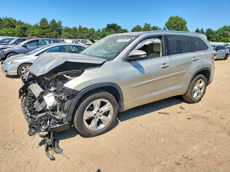 Aukcja sprzedaży 2015 Toyota Highlander, vin: 5TDYKRFH5FS046086, numer aukcji: 61035426