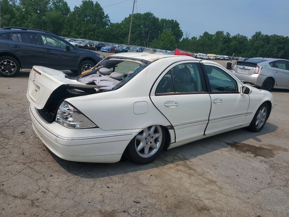 2003 Mercedes-benz C მანქანა იყიდება აუქციონზე, vin: WDBRF61JX3F387849, აუქციონის ნომერი: 60165656