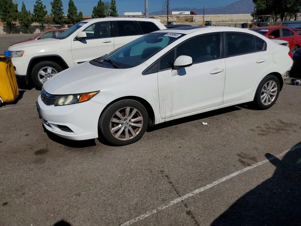 62609866 :رقم المزاد ، 2HGFB2F87CH552075 vin ، 2012 Honda Civic مزاد بيع