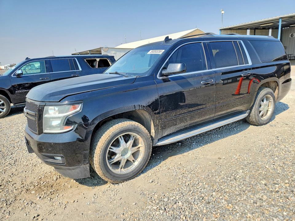 2015 Chevrolet Suburban მანქანა იყიდება აუქციონზე, vin: 1GNSKKKC3FR535096, აუქციონის ნომერი: 59093056