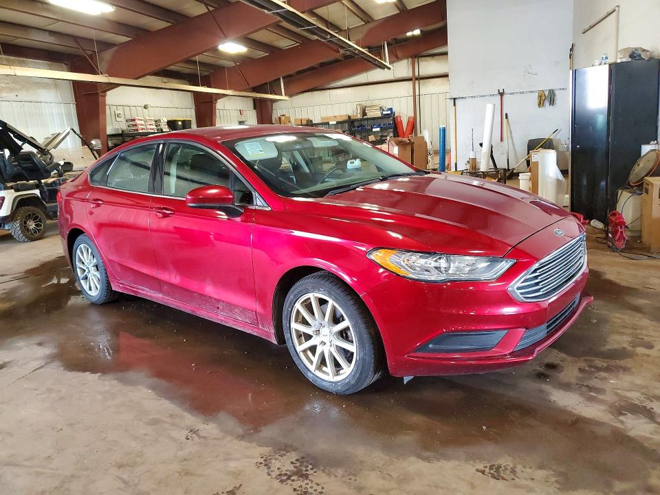 60224376 :رقم المزاد ، 3FA6P0H76HR186409 vin ، 2017 Ford Fusion مزاد بيع