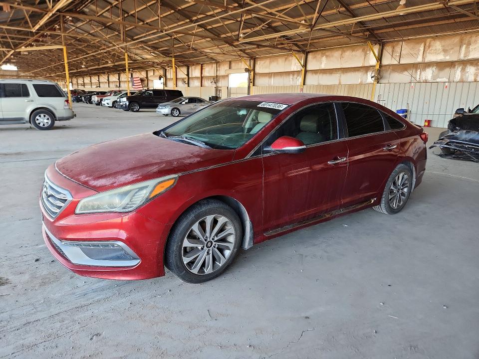 Auction sale of the 2016 Hyundai Sonata, vin: 5NPE34AF1GH419821, lot number: 60147036