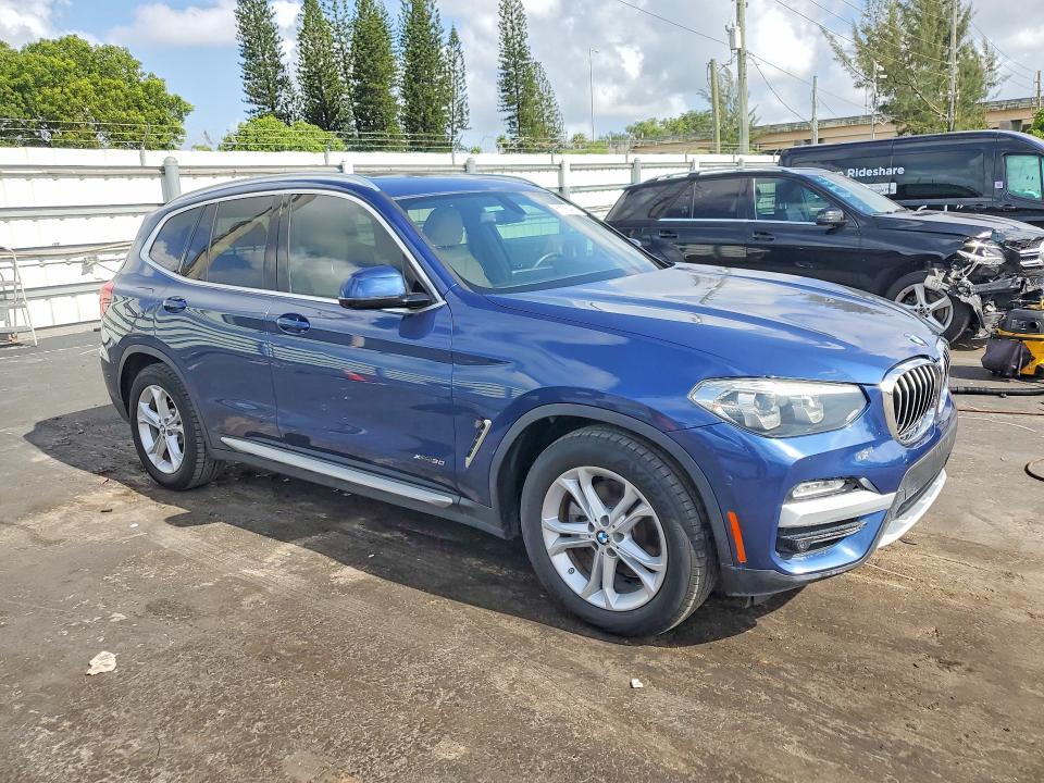 2018 Bmw X3 მანქანა იყიდება აუქციონზე, vin: 5UXTR9C5XJLD61865, აუქციონის ნომერი: 60176486