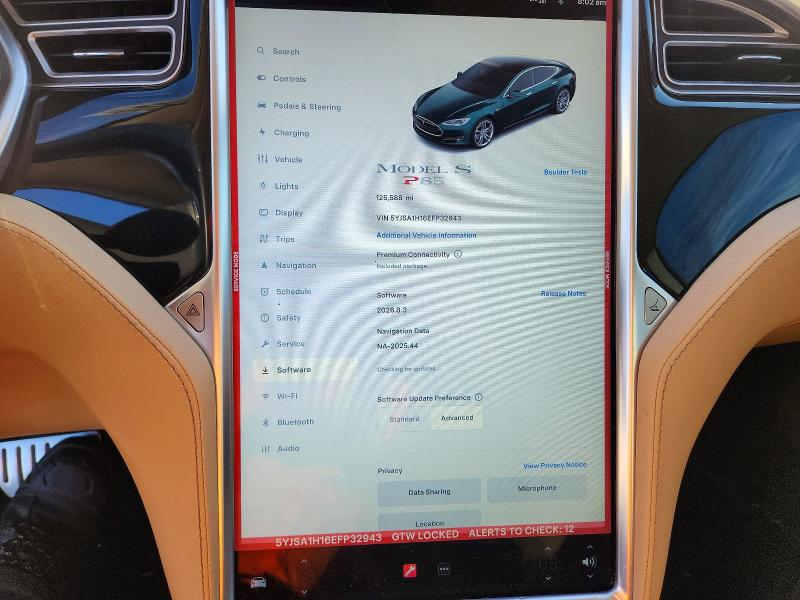 Продажа на аукционе авто 2014 Tesla Model S, vin: 5YJSA1H16EFP32943, номер лота: 62327946
