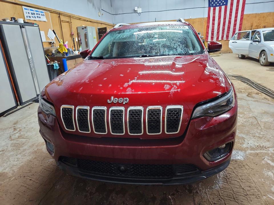 59831816 :رقم المزاد ، 1C4PJMLX0LD631145 vin ، 2020 Jeep Cherokee مزاد بيع