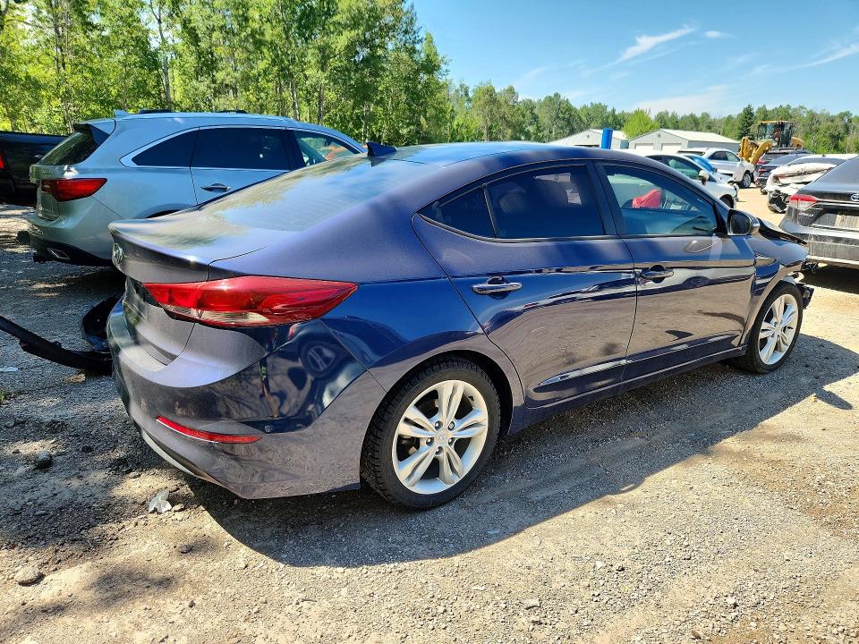 60811186 :رقم المزاد ، KMHD84LF5JU579963 vin ، 2018 Hyundai Elantra مزاد بيع