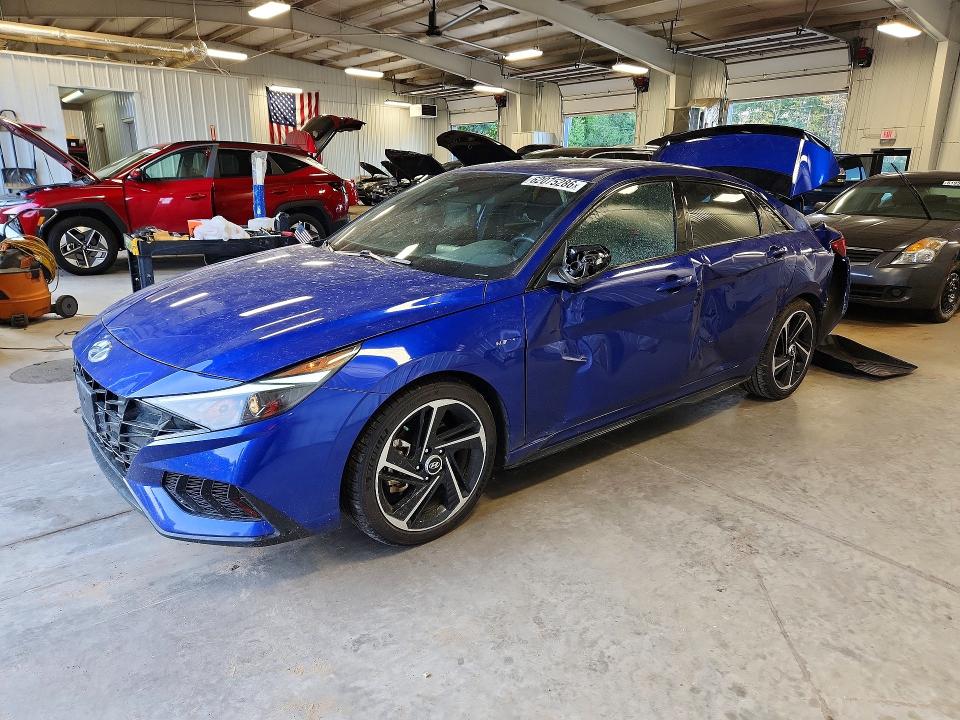 Auction sale of the 2023 Hyundai Elantra, vin: KMHLR4AF5PU558597, lot number: 62075286