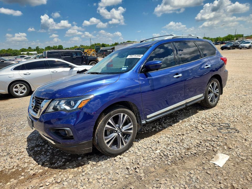 59316386 :رقم المزاد ، 5N1DR2MM9HC637412 vin ، 2017 Nissan Pathfinder مزاد بيع