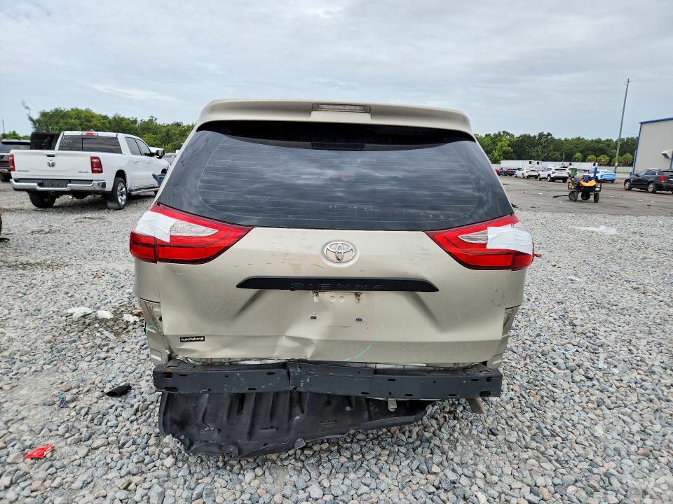 2016 Toyota Sienna მანქანა იყიდება აუქციონზე, vin: 5TDZK3DC5GS734941, აუქციონის ნომერი: 60859226