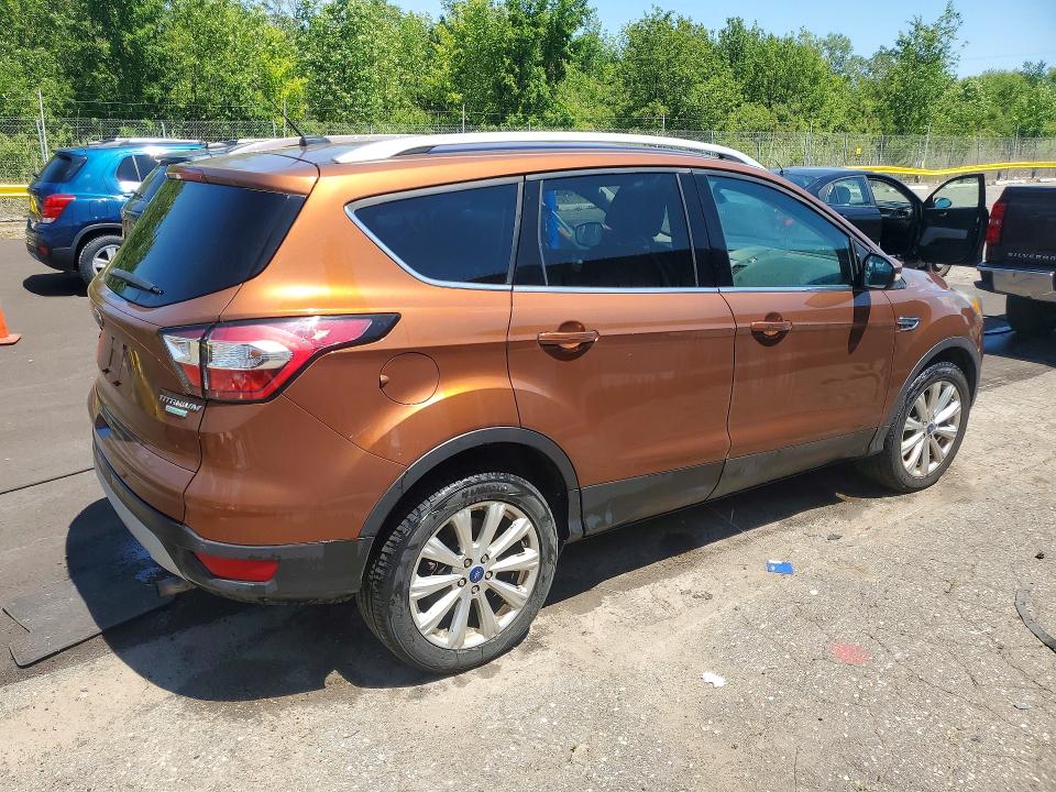 Продажа на аукционе авто 2017 Ford Escape, vin: 1FMCU0J99HUD51357, номер лота: 60381686
