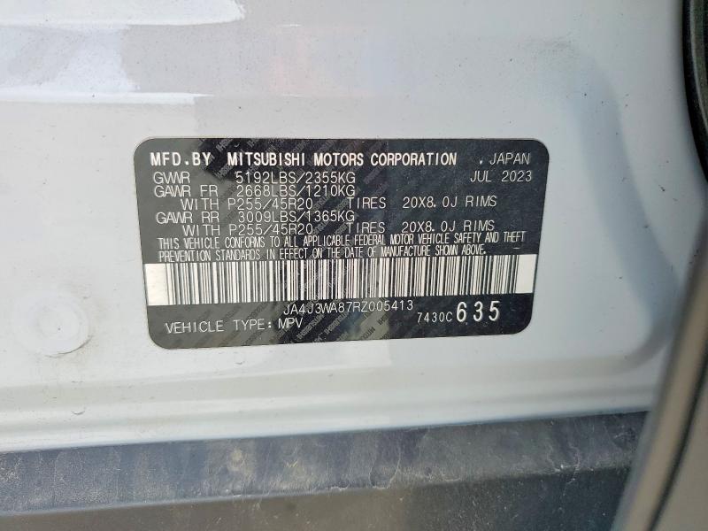 Продаж на аукціоні авто 2024 Mitsubishi Outlander, vin: JA4J3WA87RZ005413, номер лоту: 60031896