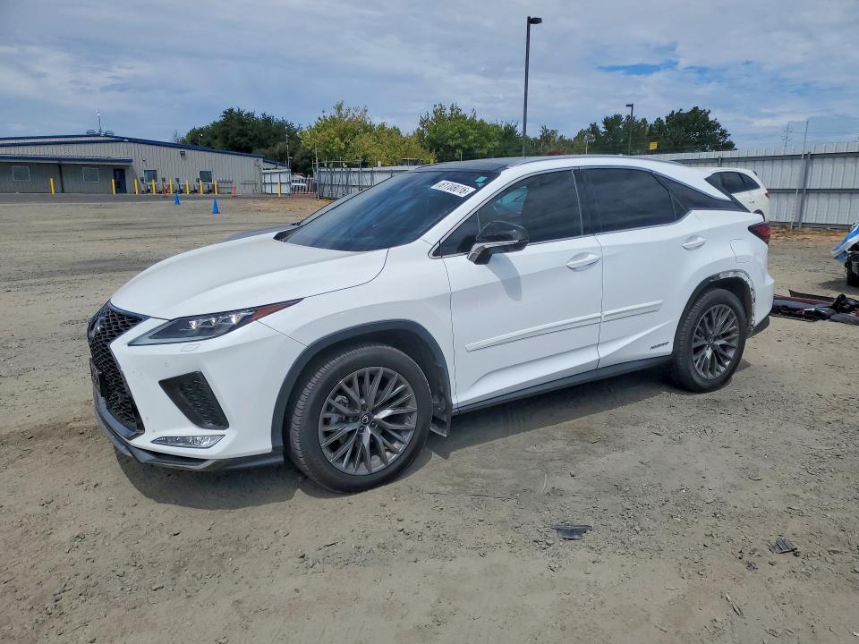 61708016 :رقم المزاد ، 2T2YGMDA4NC090481 vin ، 2022 Lexus Rx مزاد بيع
