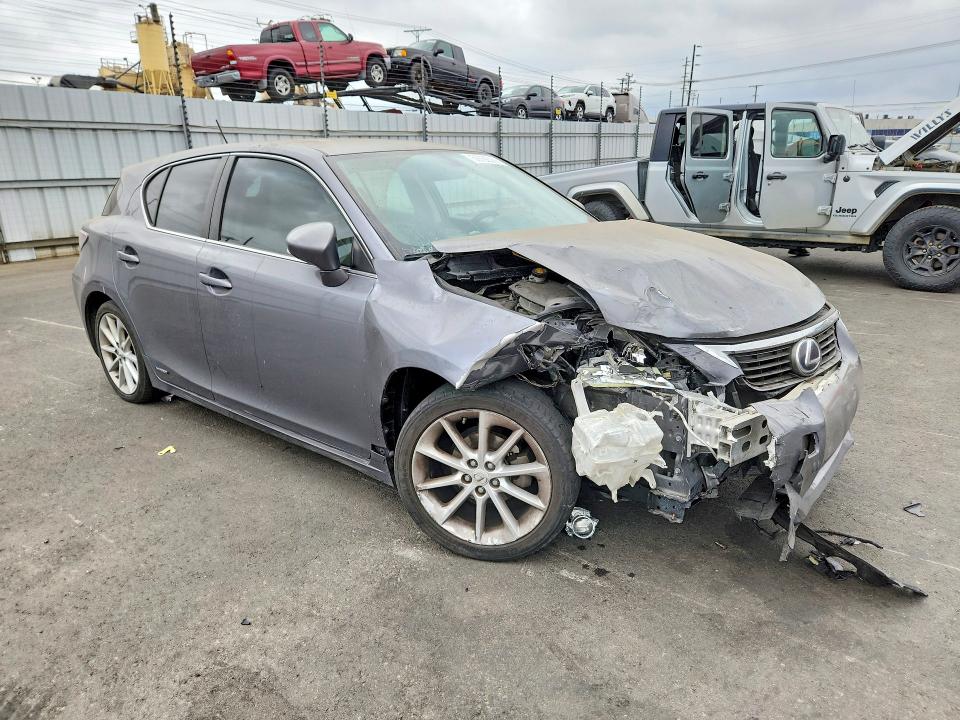 2012 Lexus Ct მანქანა იყიდება აუქციონზე, vin: JTHKD5BH2C2084200, აუქციონის ნომერი: 59722586