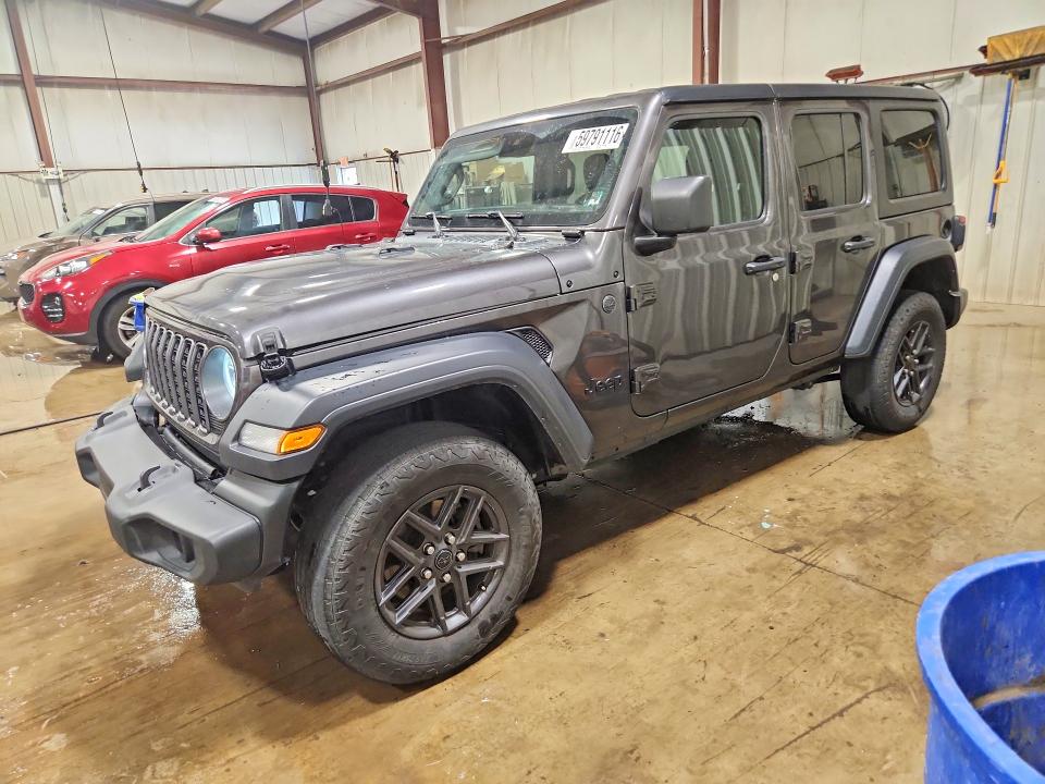 59791116 :رقم المزاد ، 1C4PJXDG7RW282420 vin ، 2024 Jeep Wrangler مزاد بيع
