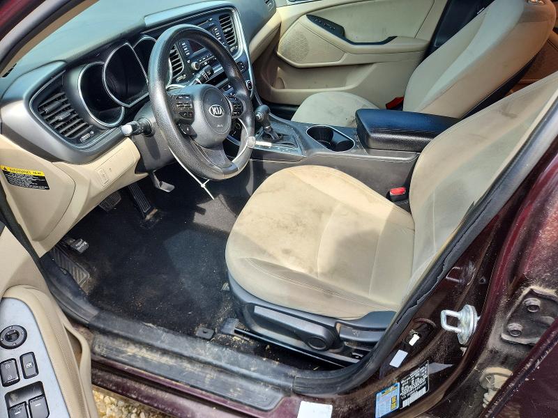 2014 Kia Optima მანქანა იყიდება აუქციონზე, vin: 5XXGM4A7XEG261065, აუქციონის ნომერი: 60411216