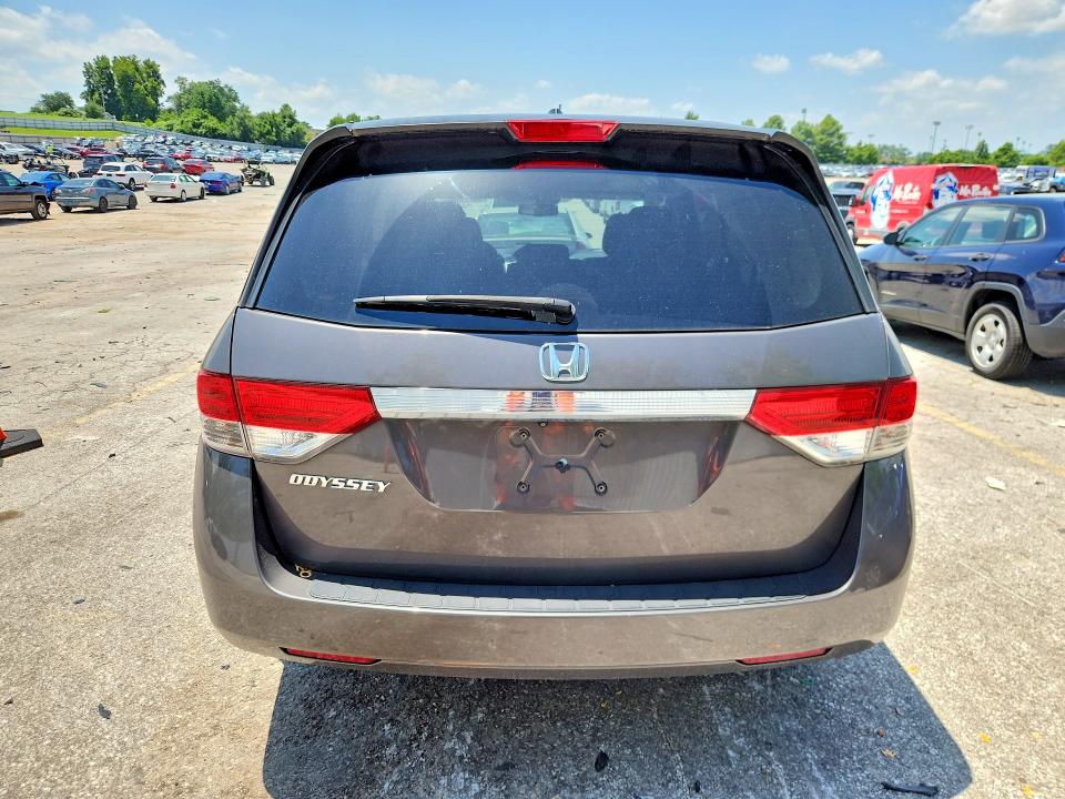 2016 Honda Odyssey მანქანა იყიდება აუქციონზე, vin: 5FNRL5H65GB156681, აუქციონის ნომერი: 58931866