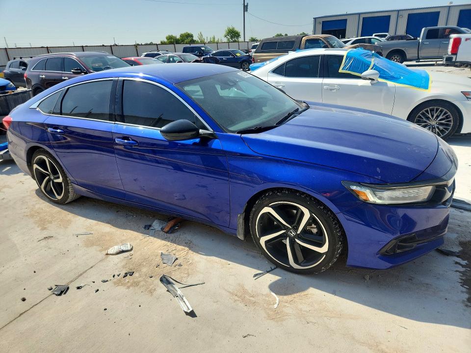 Aukcja sprzedaży 2022 Honda Accord, vin: 1HGCV1F38NA060200, numer aukcji: 61374636