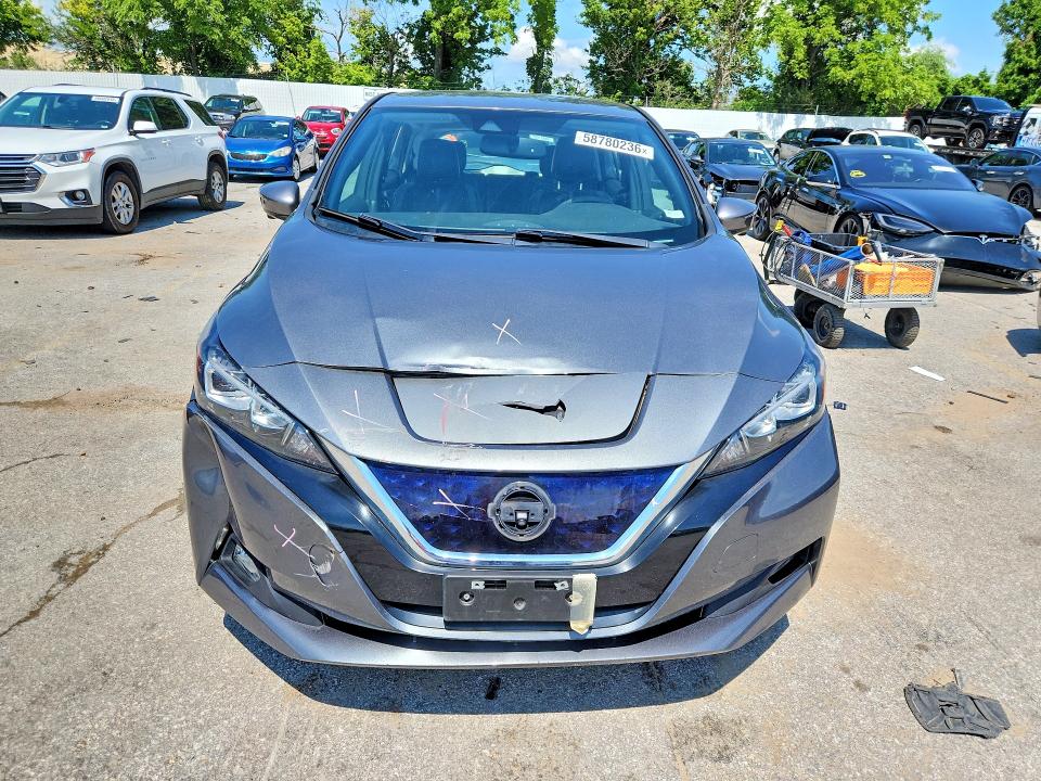 58780236 :رقم المزاد ، 1N4AZ1CP3KC307307 vin ، 2019 Nissan Leaf مزاد بيع