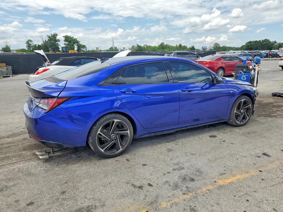 Aukcja sprzedaży 2022 Hyundai Elantra, vin: KMHLR4AFXNU328356, numer aukcji: 59872086