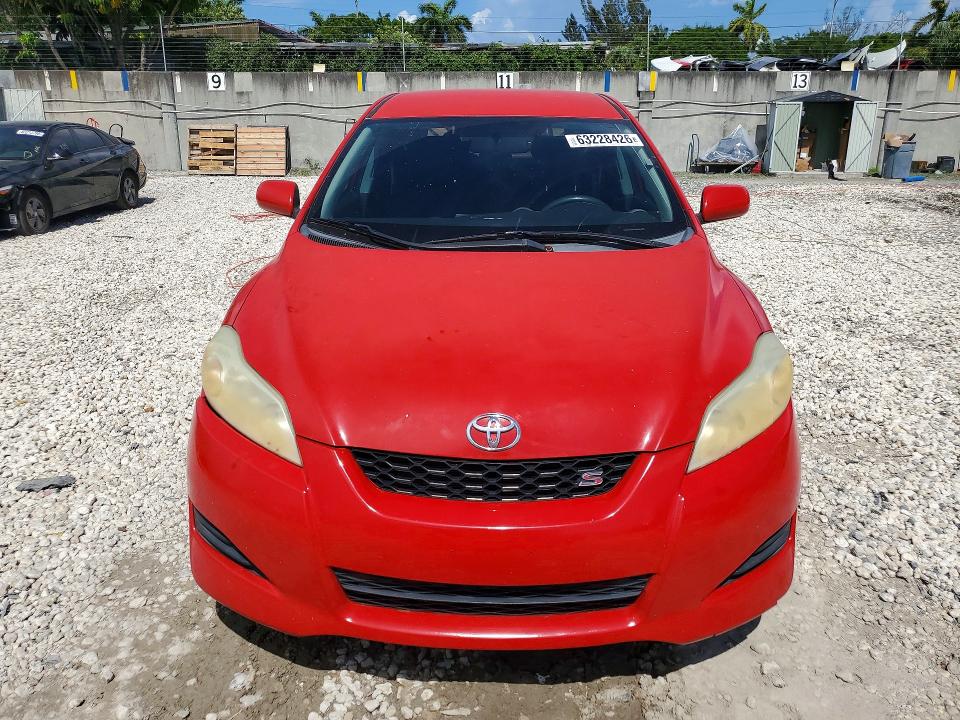 2009 Toyota Corolla Matrix მანქანა იყიდება აუქციონზე, vin: 2T1LE40E49C009286, აუქციონის ნომერი: 63228426
