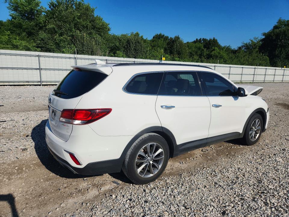 60801556 :رقم المزاد ، KM8SM4HFXHU166488 vin ، 2017 Hyundai Santa Fe مزاد بيع