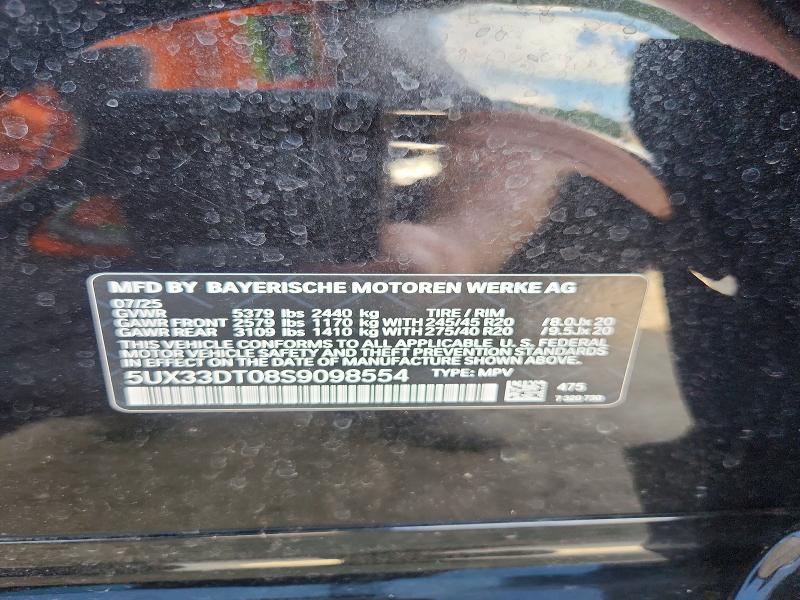 Продажа на аукционе авто 2025 Bmw X4, vin: 5UX33DT08S9098554, номер лота: 60295706